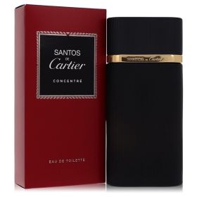 Santos De Cartier by Cartier Eau De Toilette Concentree Spray - Men - 3.4 oz