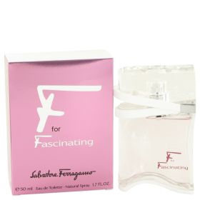 F For Fascinating by Salvatore Ferragamo Eau De Toilette Spray - Women - 1.7 oz