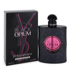 Black Opium by Yves Saint Laurent Eau De Parfum Neon Spray - Women - 2.5 oz